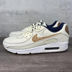 Nike Air Max 90 Mens 8.5 Coconut Milk Cork DD0385-100 Lot Running Shoes Low Top